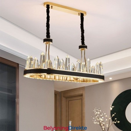 Moderne Krystall Pendellampe Krystall Taklampe