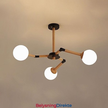 Nordisk Magic Bean-Pendellampe Kreativ Trelampe