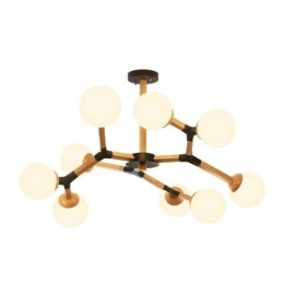 Nordisk Magic Bean-Pendellampe Kreativ Trelampe