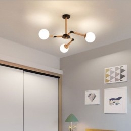 Nordisk Magic Bean-Pendellampe Kreativ Trelampe