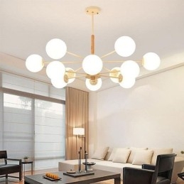 Magic Bean Pendellampe Kreativ Nordisk Trelampe
