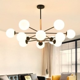 Magic Bean Pendellampe Kreativ Nordisk Trelampe