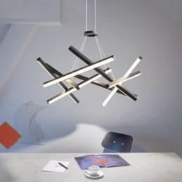Moderne Enkel Pendellampe Silikagel Fugleformet Belysning