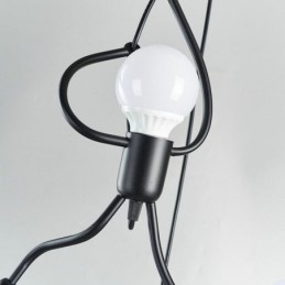 Moderne Enkel Pendellampe Liten Mannsformet Lampe Kreativ Lampe