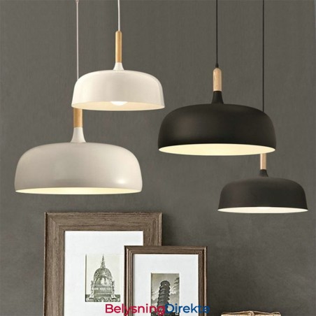 Nordisk Pendellampe Individuell Justerbar Lampe Hjem Varme Belysning Lys