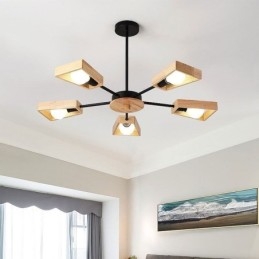 Moderne Vifteformet Lysekrone Elegant Trependellampe