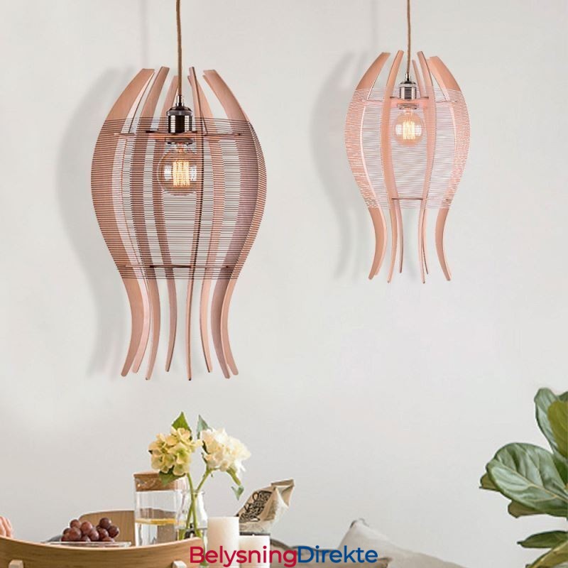Diy Nordisk Trefisk Pendellampe