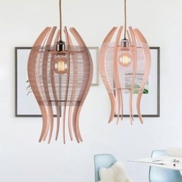 Diy Nordisk Trefisk Pendellampe