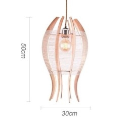 Diy Nordisk Trefisk Pendellampe