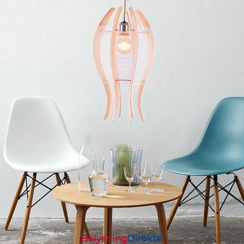 Diy Nordisk Trefisk Pendellampe