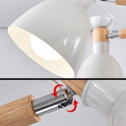 Nordisk Macaron Pendellampe Kreativ Trelysekrone