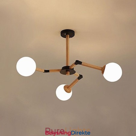 Nordisk Magic Bean-Pendellampe Kreativ Trelampe