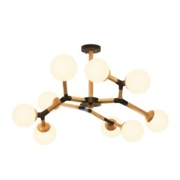 Nordisk Magic Bean-Pendellampe Kreativ Trelampe