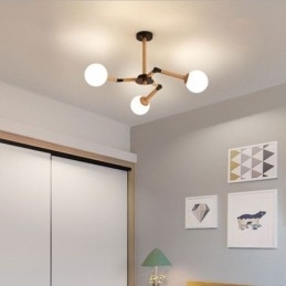 Nordisk Magic Bean-Pendellampe Kreativ Trelampe