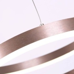 Pendellampe Tegning Håndverk 3 Ringer Lampe 80+60+40Cm