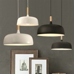 Nordisk Pendellampe Individuell Justerbar Lampe Hjem Varme Belysning Lys