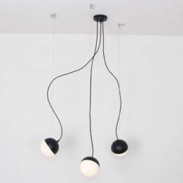 Nordisk Kuleformet Pendellampe, Moderne Og Kreativ, Rund Form, Lampebelysning