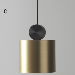 Moderne Pendellampe Nordisk Akryllampe Geometrisk Belysningslampe