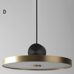 Moderne Pendellampe Nordisk Akryllampe Geometrisk Belysningslampe