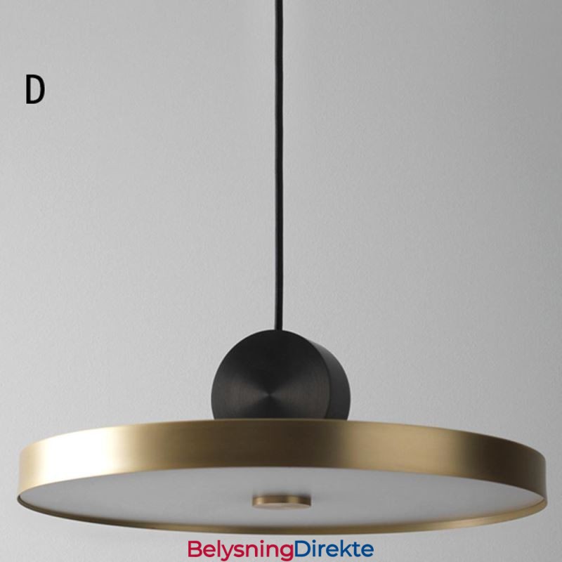 Moderne Pendellampe Nordisk Akryllampe Geometrisk Belysningslampe