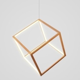 Postmoderne Pendellampe Geometrisk Gullfarget Hengelampe
