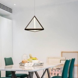 Postmoderne Pendellampe Geometrisk Trekantlampe Kreativ Lampebelysning