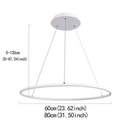 Moderne Pendellampe Sirkellampe 60 Cm 80 Cm