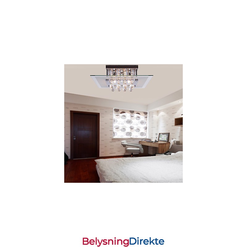 Taklampe Modern Crystal Living 5 Lys