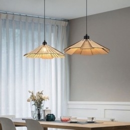 Kreativ Retro Taklampe I Tre