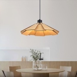 Kreativ Retro Taklampe I Tre