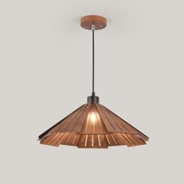 Retro Pendellampe Kreativ Taklampe I Tre