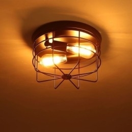 Industriell Metallburtaklampe Rustikk Innfelt Lampearmatur