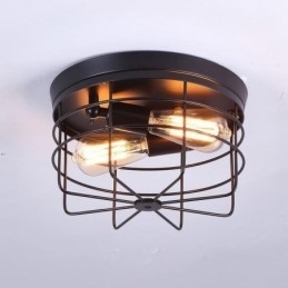 Industriell Metallburtaklampe Rustikk Innfelt Lampearmatur