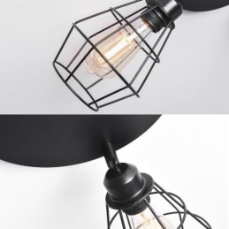 Industriell Taklampe Med Innfelt Tak Og 3 Lys
