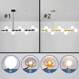 Pendellampe Magic Beans Molekylær Glasstaklampe