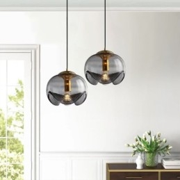 Stamen Glass Pendellampe Moderne Minimalistisk Smijerns Taklampe