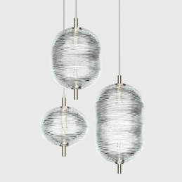 Vannripple Pendellampe Moderne Minimalistisk Smijerns Taklampe