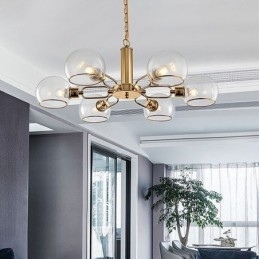 Glass Pendellampe Moderne Minimalistisk Smijerns Taklampe