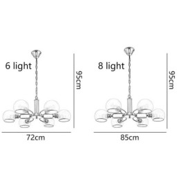 Glass Pendellampe Moderne Minimalistisk Smijerns Taklampe