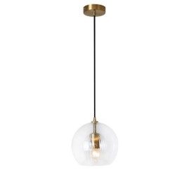 Moderne Glass Pendellampe Med Enkelt Hode