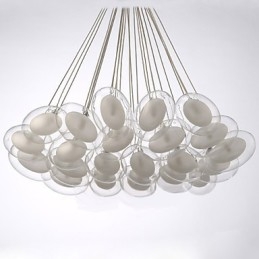 Lysekrone 22 Lys G4 Ettermontering Moderne Samtidskunst