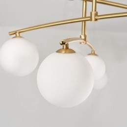 Magic Bean Lysekrone I Glass Anhengslampe
