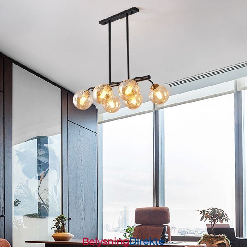 Magic Bean Pendellampe Glasskulebelysning