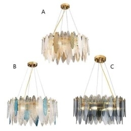 Moderne Elegant Glass Pendellampe