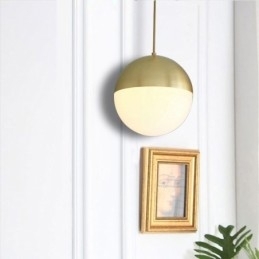 Moderne Glasskule Pendellampe Øylampe Ideer