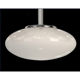 Modernyesteurt-Lampe Enkel, Sirkulær Glasskunst-Pendellampe I Europeisk Stil