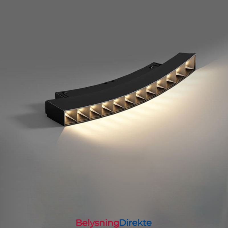 Sirkulær Skinnelampe Magnetisk Innfelt Skinnelampe 150 Cm