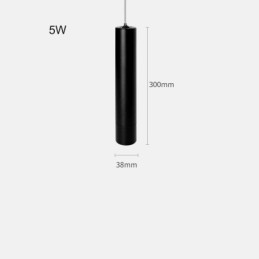 Skinnependellampe Magnetisk Innfelt Pendellampe Spotlight 36V