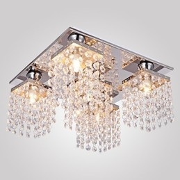 Taklampe Krystall Moderne 5 Lys