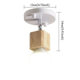 Enkel Mini-Spotlight Moderne Hvit Taklampe (Enkelt Lys)